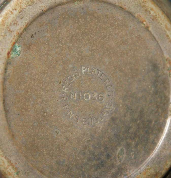 Vintage pierced EPNS bowl