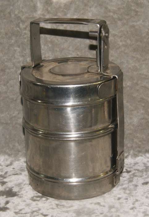 Mili stainless steel 3 piece lunch box