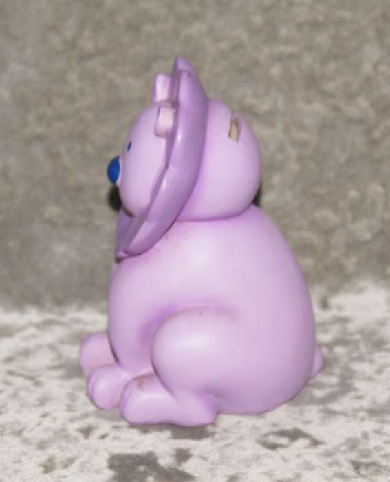 Purple lion money box