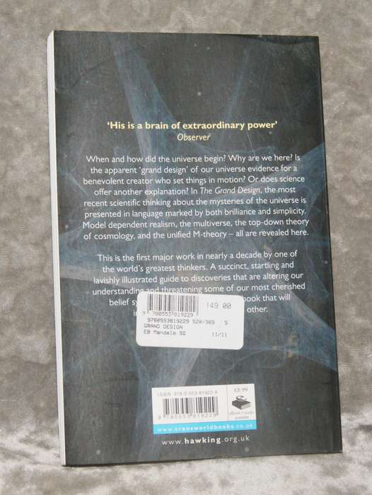 "The Grand Design" by Stephen Hawking and Leonard Mlodinow