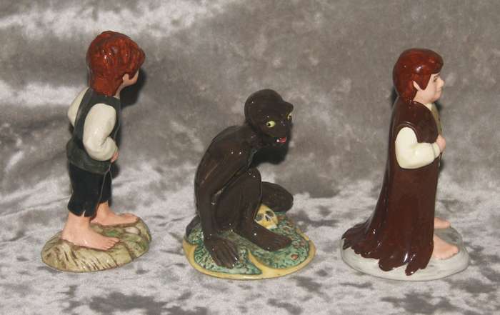 Incredible Royal Doulton complete "Lord of the Rings" character set