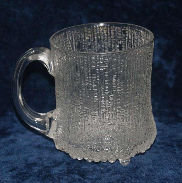 Tapio Wirkkala glass beer mug