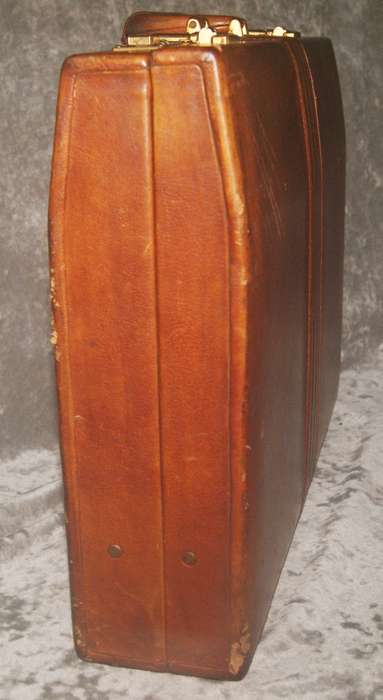 Busby genuine leather briefcase