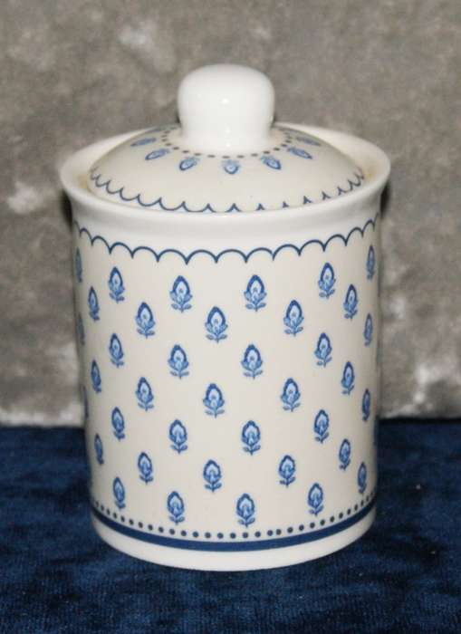 Finecasa "Blue Dream" lidded jar