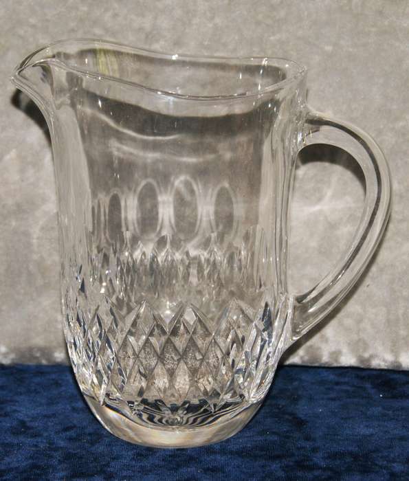 Cut crystal water jug