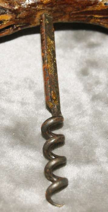 Antique Laurent Siret fancy Burl wood cork screw