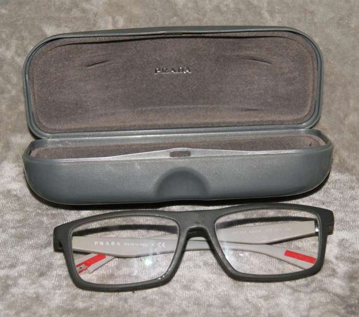 Pair of Prada prescription glasses in original case (VPS02F) @ crazy R1 start