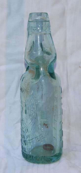 Rare vintage Castle Mineral Water bottle
