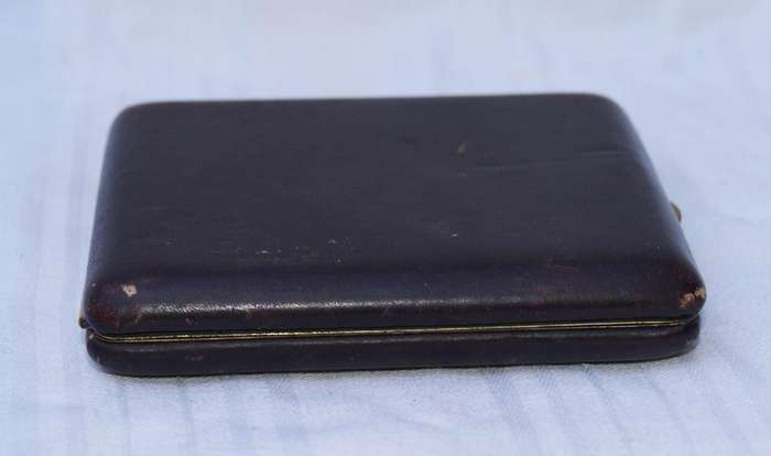 Vintage Leather Cigarette Case