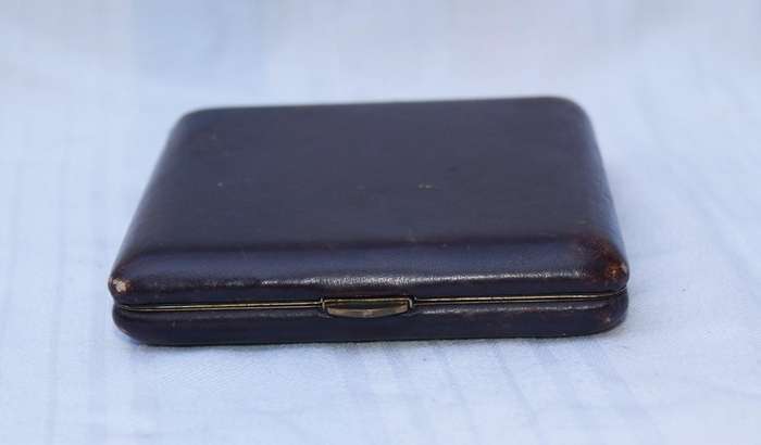 Vintage Leather Cigarette Case