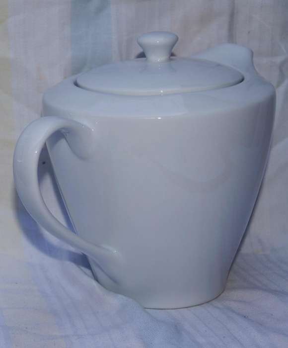 Woolworths Essentials White Porcelain Teapot