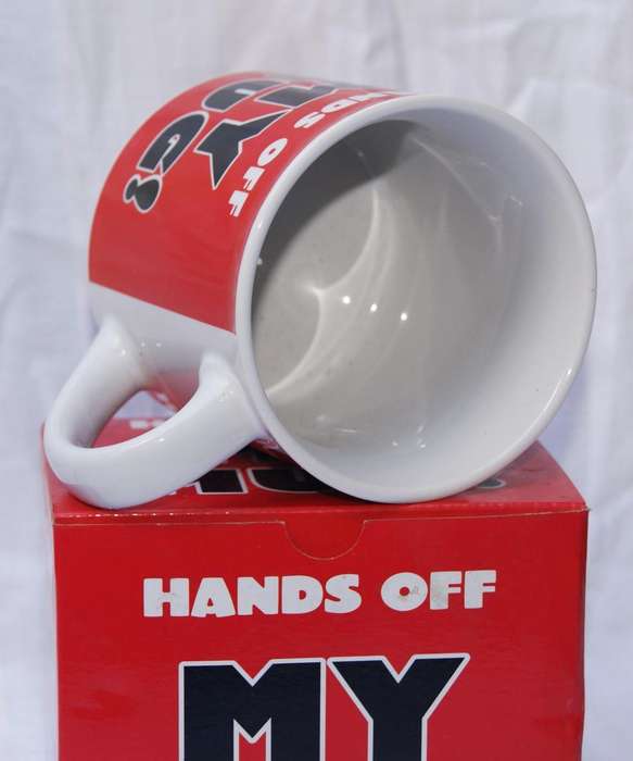 "Hands Off My Mug!"  Novelty Mug in Original Box