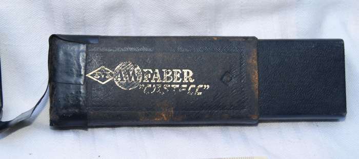 Vintage A.W. Faber Castell Pocket Slide Rule  Model 61/98/319 R.L. Esson & Co. Marked