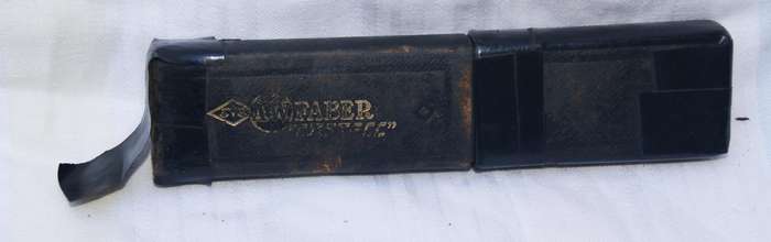 Vintage A.W. Faber Castell Pocket Slide Rule  Model 61/98/319 R.L. Esson & Co. Marked