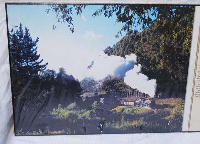 The Shimmer of Steel  Knysna Travels Print