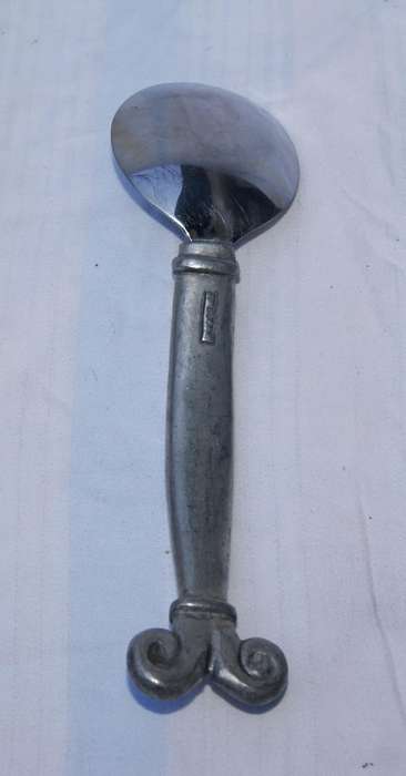 Carrol Boyes Pewter-Handled Stainless Steel Serving Spoon