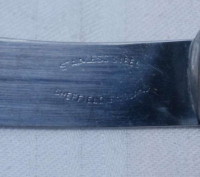 Carrol Boyes Stainless Steel Butter Knife  Sculptural Design