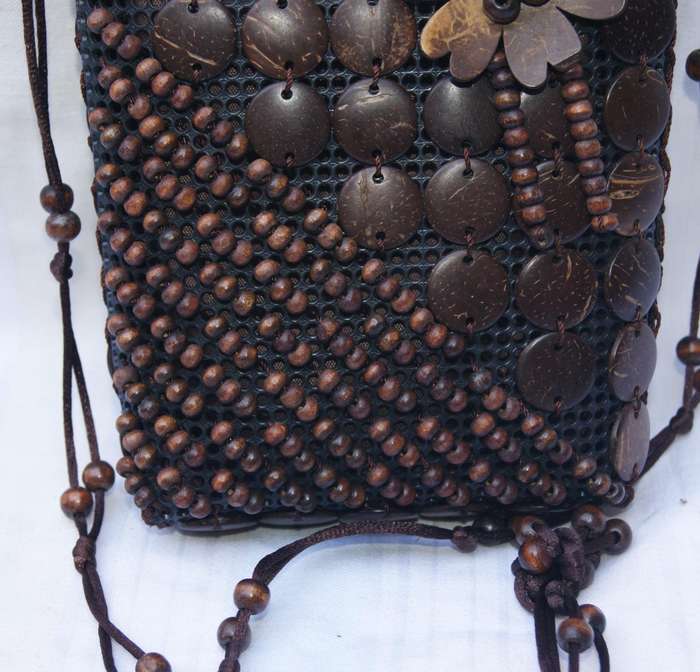 Eco-Friendly Artisanal Coconut Shell Handbag