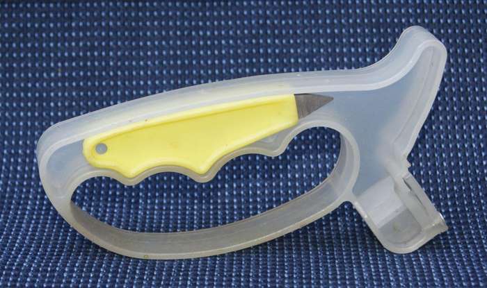 Handheld Plastic Knife Sharpener