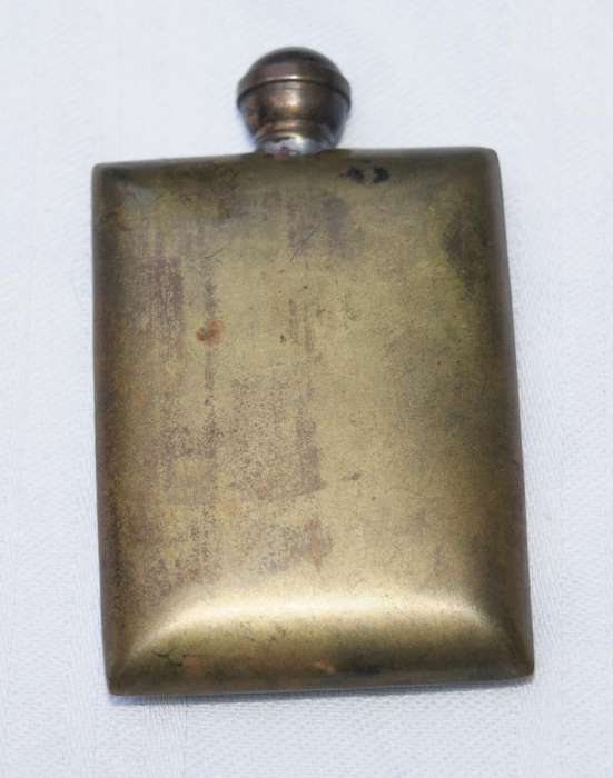 Vintage Brass Perfume Bottle