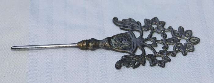Vintage Indian "Silver" Perfume Bottle