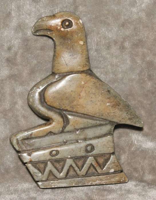 Carved "Great Zimbabwe" Eagle Figurine
