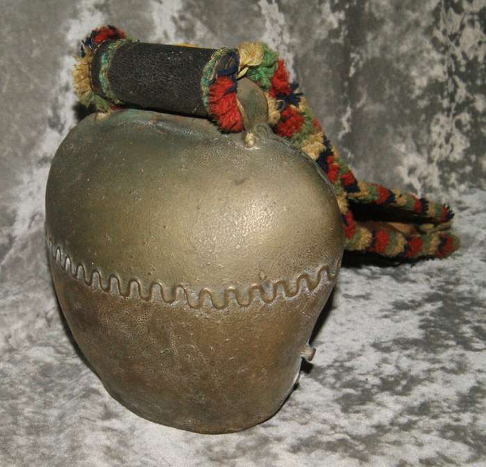 Incredible Antique Extra Large Swiss Cowbell