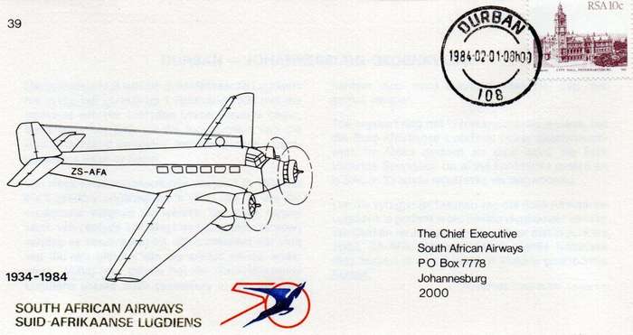 SAA FDC NO#39