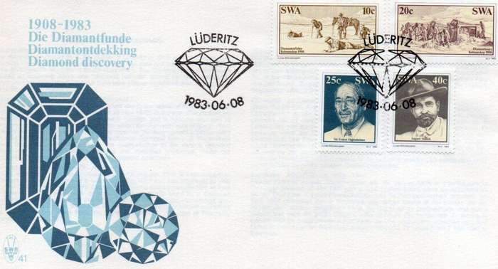 SWA FDC #41 DIAMOND DISCOVERY