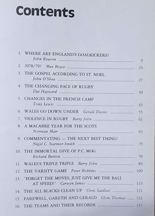 Barry John's World of Rugby: WH ALLEN & CHRISTOPHER DAVIES - Hard Cover
