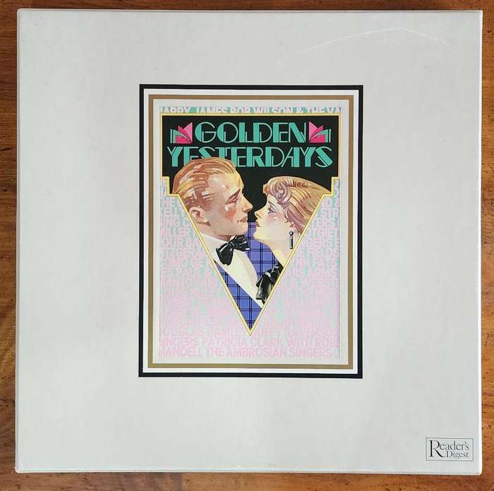 Golden Yesterdays LP Box Set 8 Records Very Good Condition VG+