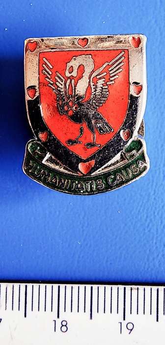 Humanitatis Causa Pin Badge