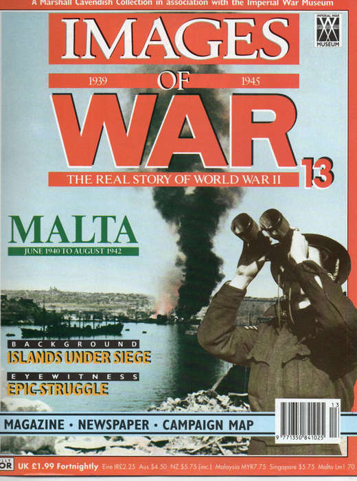 Images of War magazine: No #13 -  1939-1945 Complete- Magazine - Map - Newspaper