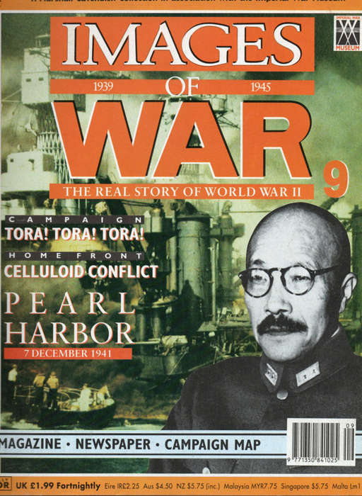 Images of War magazine: No #09 -  1939-1945 with Campaign Map Pearl Harbour