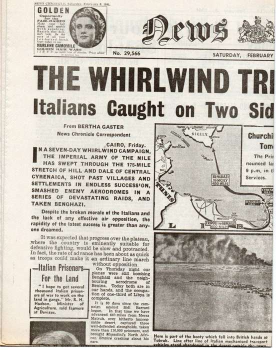 Images of War magazine: No #04 -  1939-1945 Complete with Newspaper - Campaign Map and War Diary