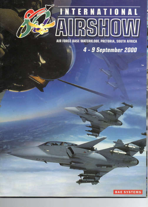 International Air Show Air Force Base Waterkloof 4-9 September 2000