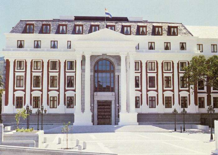 Postcard Set: Parliamentary Building Cape Town Set of 10 Cards