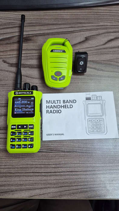 Two Way Airband Radio Moto Multi Band