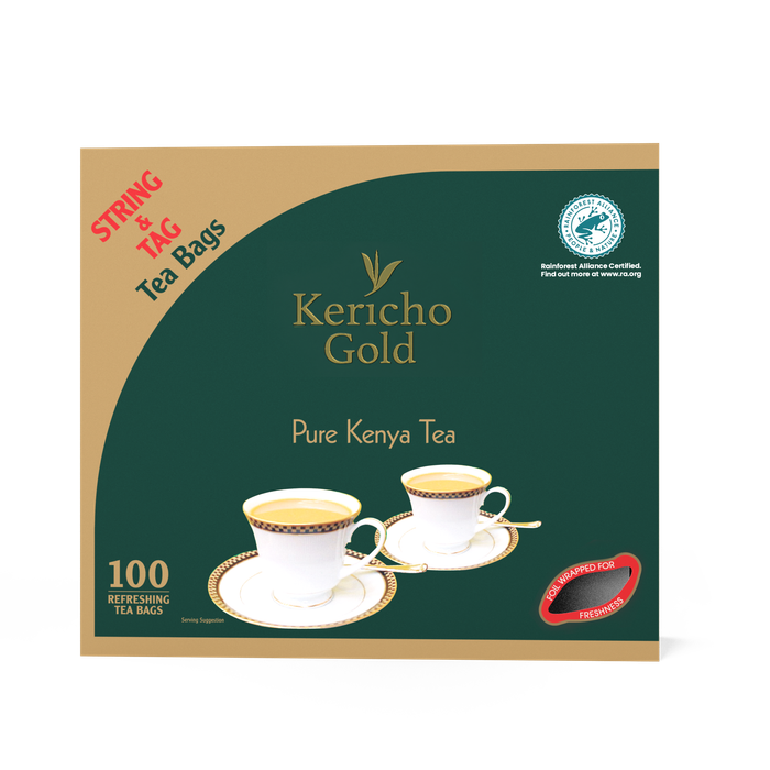 Kericho Gold - Pure Kenya Tea (String & Tag)