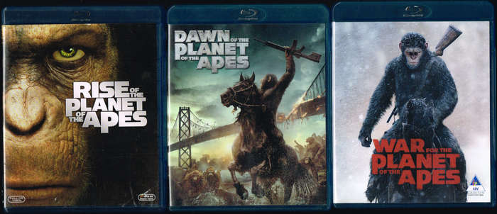 Planet of the Apes Reboot Trilogy