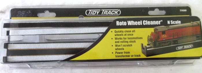 H0 gge 1/87 WoodlandScenics TidyTrack Roto Wheel Cleaner, sealed in orig.blister TidyTrack TT4581