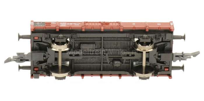 H0 gge 1/87 83mm DB low-sided wagon loaded w. Fahr Tractor, mint in orig.box Roco 47824