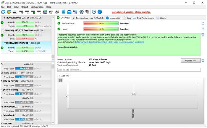 TOSHIBA 2 TB INTERNAL DRIVE