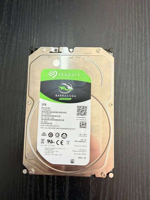 SEAGATE BARRACUDA 3 TB