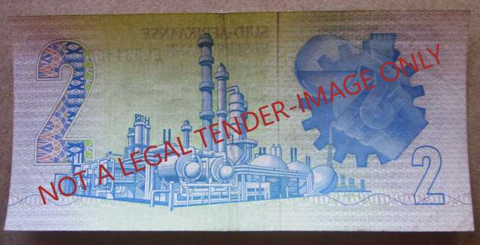 Two Rand South Africa Serial Nr EL3314028