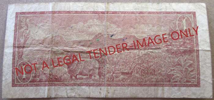 One Rand South Africa Serial Nr B530 926868