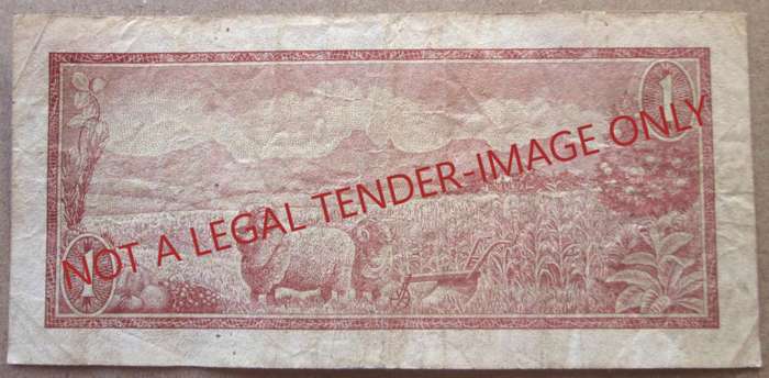 One Rand South Africa Serial Nr B560 610628