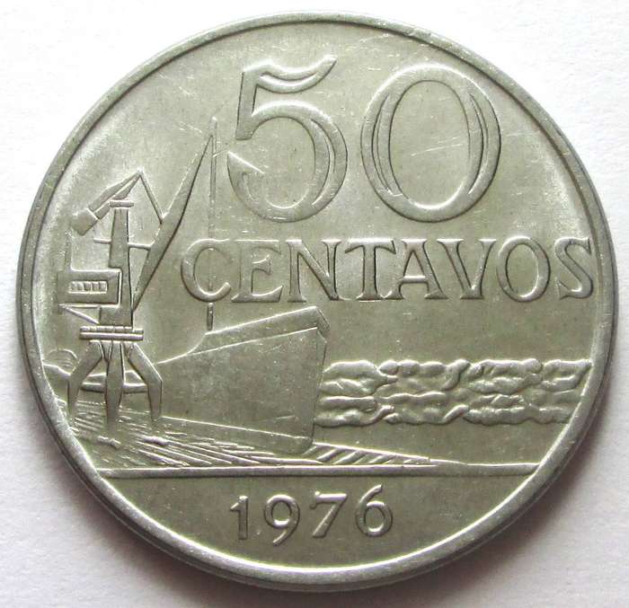 1976 Brasil 50 Centavos