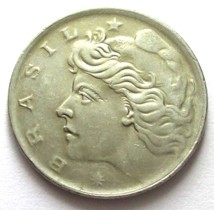 1970 Brasil 10 Centavos