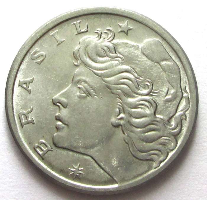 1975 Brasil 10 Centavos